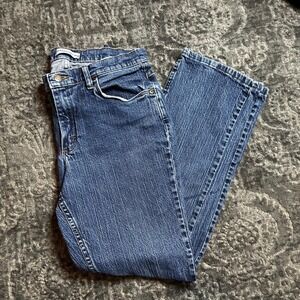 Riders by Lee Womens Straight Leg Jeans Medium Wash Blue Size 12M 1308397